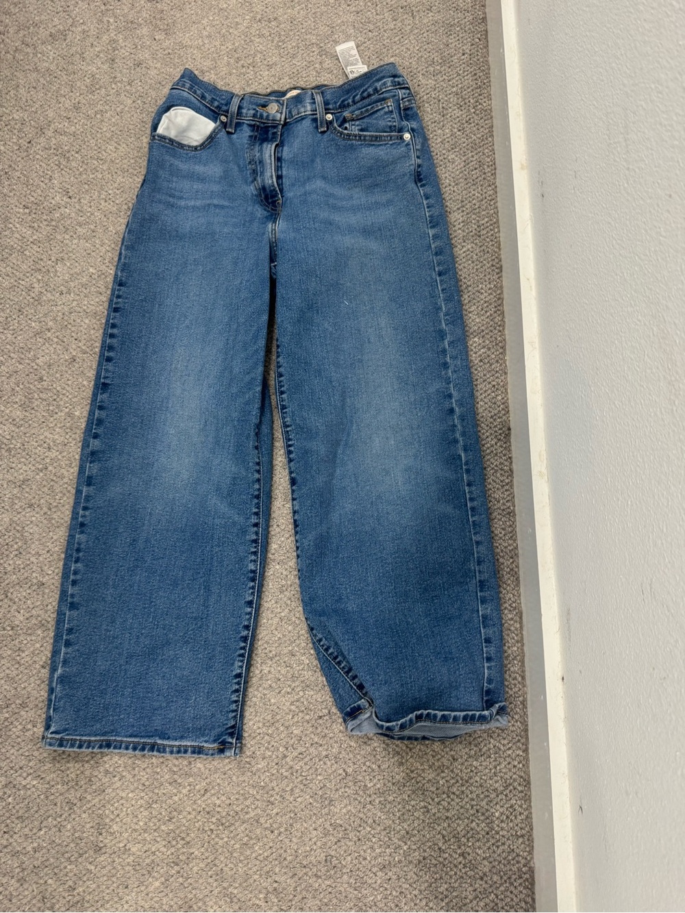 Levi’s High-Rise Wide-Leg juniors Jeans - Blue
